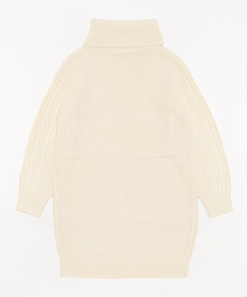 Honeys(ハニーズ)の「オフタートルワンピース(ワンピース・レディース・アイボリー/ベージュ/パープル/ブルー・S/M/L)」の20枚目の写真