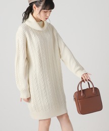 Honeys | オフタートルワンピース(ワンピース)