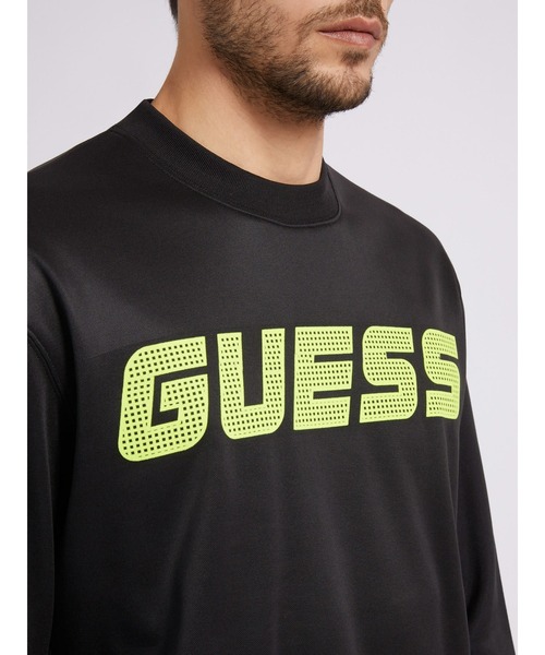 Guess(ゲス)の「Ingram Logo Sweatshirt(スウェット・メンズ・ブラック/グリーン・MEDIUM/LARGE/X-LARGE/SMALL)」の9枚目の写真