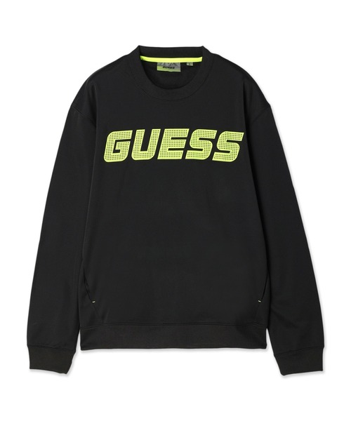Guess(ゲス)の「Ingram Logo Sweatshirt(スウェット・メンズ・ブラック/グリーン・MEDIUM/LARGE/X-LARGE/SMALL)」の7枚目の写真