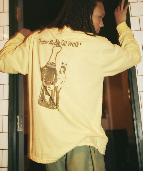 BOWWOW シャツ Lサイズ BOWWOW「OXFORD BD SHIRTS BANDANNA REPAIRED - ボタンダウン