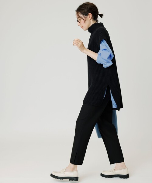 UNFILO（アンフィーロ）の「イージーパンツ テーパード（その他パンツ・レディース・ブラック系/ライトグレー系/グレー系/ブラック系1/ピンク系/ライトイエロー系/パープル系/ベージュ系・SMALL/MEDIUM/LARGE/X-SMALL）」の16枚目の写真
