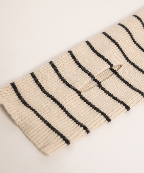 SUGAR BISKET（シュガービスケット）の「フィンガーホールリブタートルニット（ニット/セーター・レディース・ブラック/その他2/グレー/ブラウン/ベージュ・フリー）」の15枚目の写真