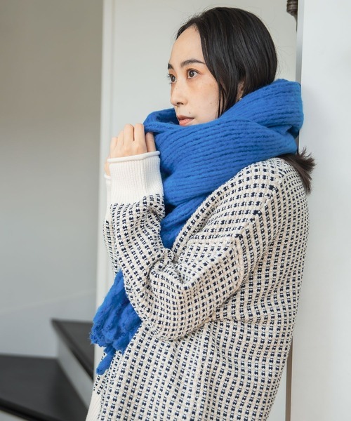 studio CLIP(スタディオクリップ)の「【お手入れラクラクニット】7ゲージロールネックニットプルオーバー(ニット/セーター・レディース・アイボリー/ライトグレー/レッド/ブラウン/マスタード/ダークブラウン・MEDIUM/LARGE)」の14枚目の写真