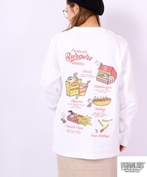 PEANUTS スヌーピー ドロップショルダー 長袖Tシャツ