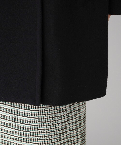 UNTITLED（アンタイトル）の「◆【UNTITLED】フーディーダッフルコート（ダッフルコート・レディース・ベージュ/ブラック・02）」の9枚目の写真