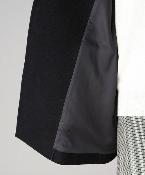 UNTITLED（アンタイトル）の「◆【UNTITLED】フーディーダッフルコート（ダッフルコート・レディース・ベージュ/ブラック・02）」の10枚目の写真