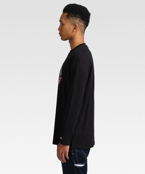tommy jeans（トミー ジーンズ）の「リラックスアスレチックロングスリーブTシャツ（Tシャツ/カットソー・メンズ・ブラック/ネイビー/ライトグレー・LARGE/MEDIUM/SMALL/X-LARGE）」の4枚目の写真