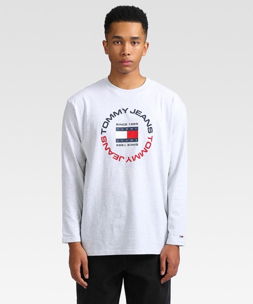 tommy jeans（トミー ジーンズ）の「リラックスアスレチックロングスリーブTシャツ（Tシャツ/カットソー・メンズ・ブラック/ネイビー/ライトグレー・LARGE/MEDIUM/SMALL/X-LARGE）」の20枚目の写真