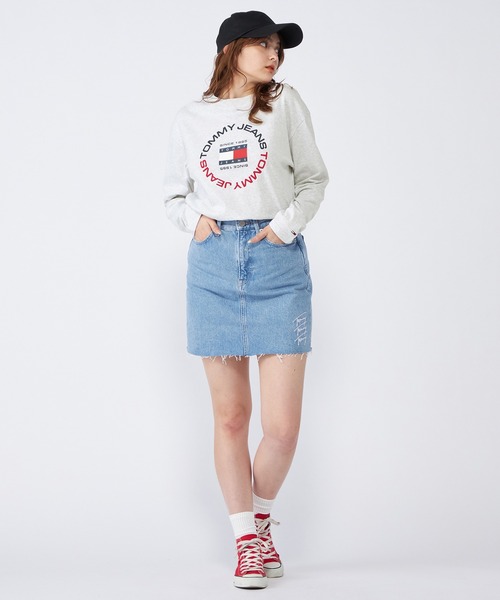 tommy jeans（トミー ジーンズ）の「リラックスアスレチックロングスリーブTシャツ（Tシャツ/カットソー・メンズ・ブラック/ネイビー/ライトグレー・LARGE/MEDIUM/SMALL/X-LARGE）」の15枚目の写真