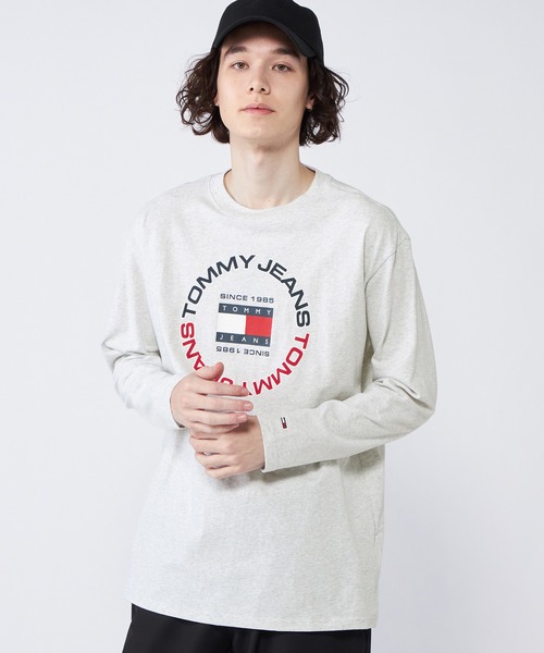 tommy jeans（トミー ジーンズ）の「リラックスアスレチックロングスリーブTシャツ（Tシャツ/カットソー・メンズ・ブラック/ネイビー/ライトグレー・LARGE/MEDIUM/SMALL/X-LARGE）」の13枚目の写真