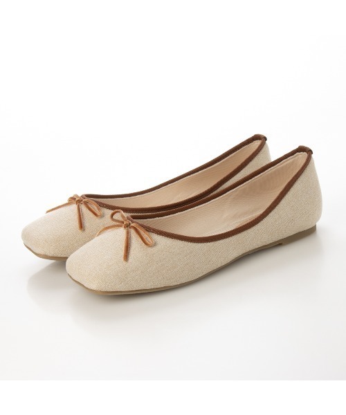 EVOL(イーボル)の「【EVOL】軽量ソフトスクエアバレエ IU5033(バレエシューズ・レディース・ゴールド/ブラック/アイボリー/シルバー/ベージュ/ブラック系その他/ブルー/ブラウン/グリーン/レオパード/ゴールド系その他/アニマル・22.0cm/22.5cm/23.0cm/24.0cm/24.5cm/25.0cm/25.5cm/23.5cm/21.5cm)」の6枚目の写真