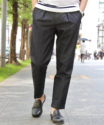 EDIFICE | ◇PRODUCT F ライトレフトデニム1タッククロップドパンツ(その他パンツ)