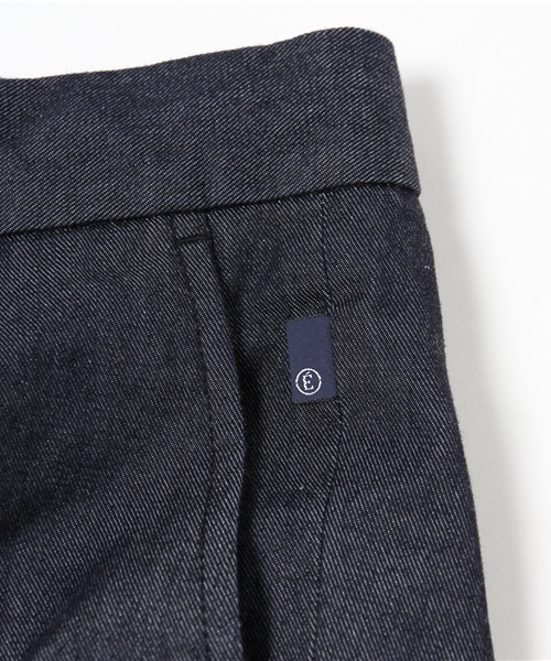 EDIFICE(エディフィス)の「◇PRODUCT F ライトレフトデニム1タッククロップドパンツ(その他パンツ・メンズ・ネイビー/グレー・50/48/46/42/44)」の9枚目の写真