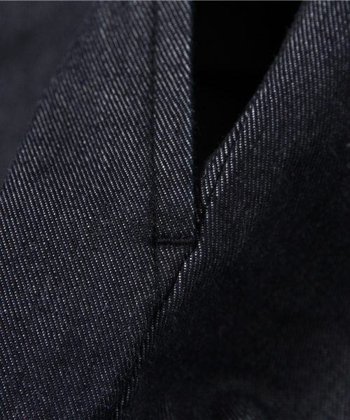 EDIFICE(エディフィス)の「◇PRODUCT F ライトレフトデニム1タッククロップドパンツ(その他パンツ・メンズ・ネイビー/グレー・50/48/46/42/44)」の10枚目の写真