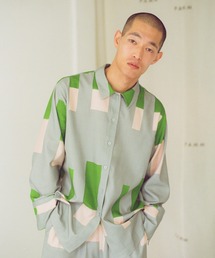 PAMM 雰囲気のシャツ　パンツ　グレー PAMM 雰囲気のシャツ パンツ グレー PAMM 雰囲気のシャツ パンツ