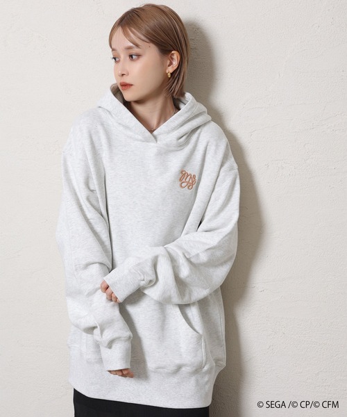 one after another NICE CLAUP(ワンアフターアナザーナイスクラップ)の「【プロジェクトセカイ x ZOZOTOWN 】コラボロゴ刺繍オーバーサイズパーカー(パーカー・レディース・オレンジ/ミント/ブルー/ピンク・FREE)」の14枚目の写真