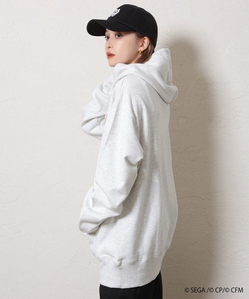 one after another NICE CLAUP(ワンアフターアナザーナイスクラップ)の「【プロジェクトセカイ x ZOZOTOWN 】コラボロゴ刺繍オーバーサイズパーカー(パーカー・レディース・オレンジ/ミント/ブルー/ピンク・FREE)」の17枚目の写真
