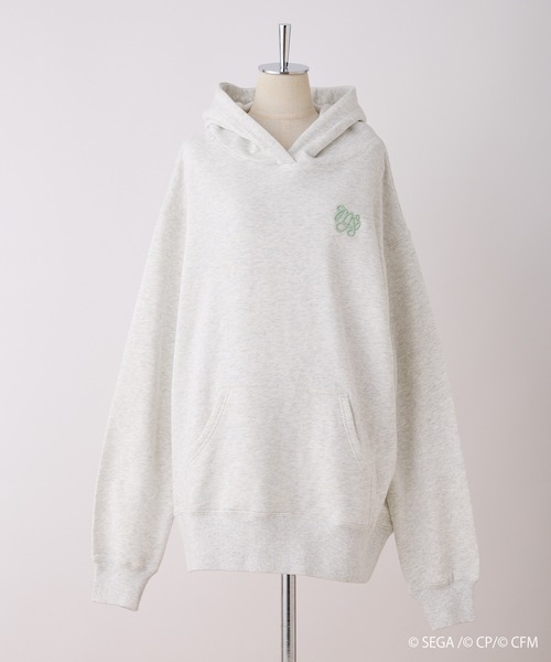 one after another NICE CLAUP(ワンアフターアナザーナイスクラップ)の「【プロジェクトセカイ x ZOZOTOWN 】コラボロゴ刺繍オーバーサイズパーカー(パーカー・レディース・オレンジ/ミント/ブルー/ピンク・FREE)」の6枚目の写真