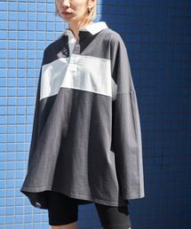 Auntie Rosa Holiday | オーバーサイズラガーシャツ / ミニワンピース(ワンピース)