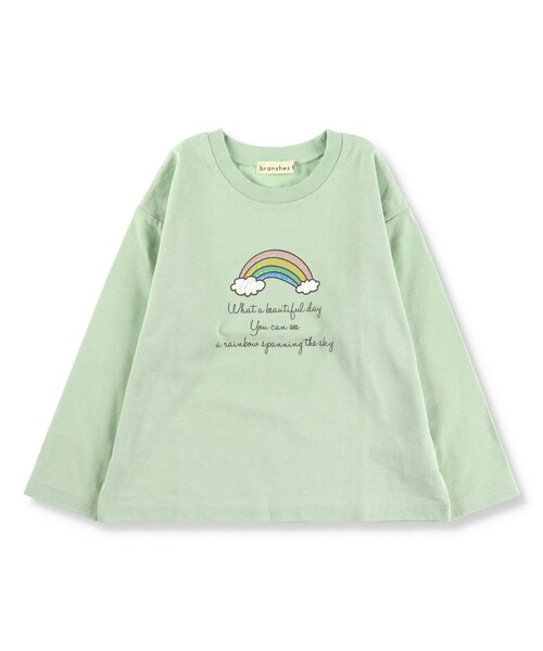 BRANSHES(ブランシェス)の「アソート長袖Tシャツ_ロンT(Tシャツ/カットソー・キッズ・ライトグリーン/オフホワイト/その他/カラフル/ピンク/サーモンピンク・110/160/100/120/140/150/130/90)」の10枚目の写真