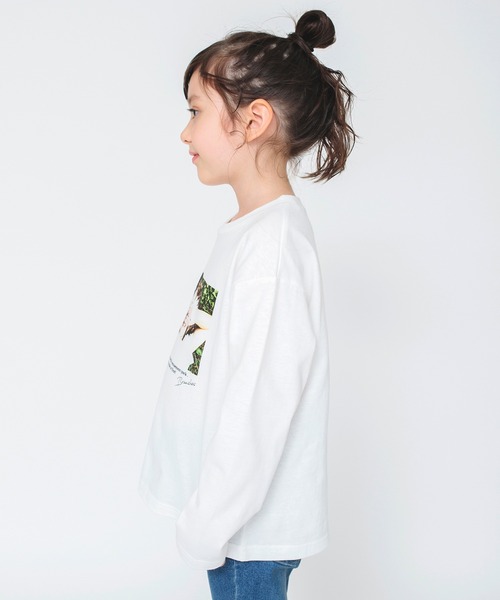 BRANSHES(ブランシェス)の「アソート長袖Tシャツ_ロンT(Tシャツ/カットソー・キッズ・ライトグリーン/オフホワイト/その他/カラフル/ピンク/サーモンピンク・110/160/100/120/140/150/130/90)」の12枚目の写真