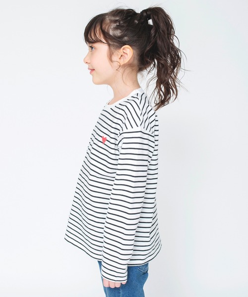 BRANSHES(ブランシェス)の「アソート長袖Tシャツ_ロンT(Tシャツ/カットソー・キッズ・ライトグリーン/オフホワイト/その他/カラフル/ピンク/サーモンピンク・110/160/100/120/140/150/130/90)」の17枚目の写真