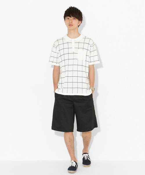 SENSE OF PLACE by URBAN RESEARCH（センスオブプレイスバイアーバンリサーチ）の「ガウチョハーフパンツ（その他パンツ・メンズ・ブラック/ベージュ/ネイビー・MEDIUM/LARGE）」の13枚目の写真