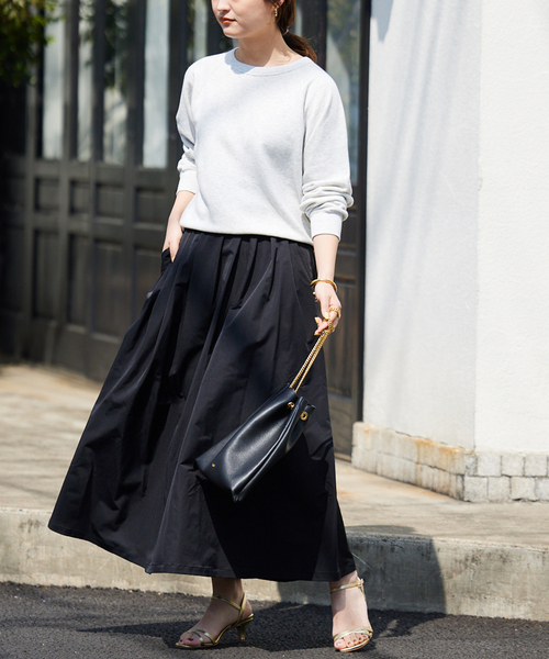 裏毛コンパクトラグランスウェット