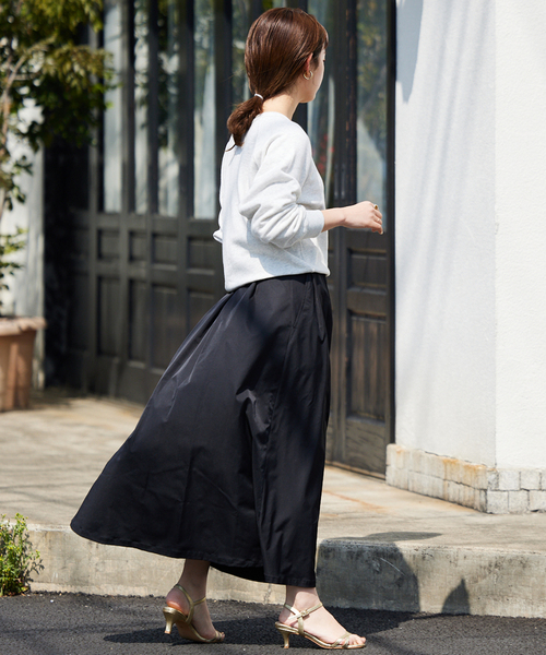 裏毛コンパクトラグランスウェット