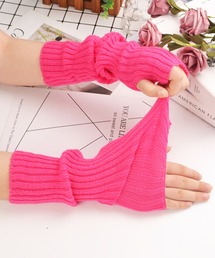 マルチストライプ アームウォーマー rurumu:（ルルムウ）の「rurumu:/ルルムウ/multi stripe arm