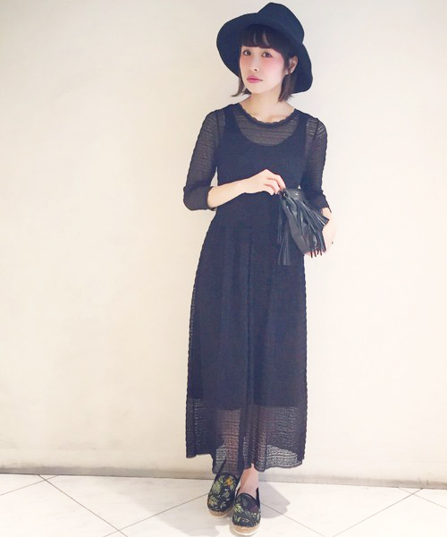 Another Edition（アナザーエディション）の「レース2WAYワンピース/AEFC LACE 2WAY OP◆（ワンピース・レディース・ホワイト/ブラック/ベージュ・フリー）」の2枚目の写真