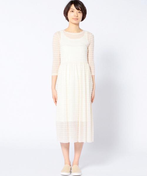 Another Edition（アナザーエディション）の「レース2WAYワンピース/AEFC LACE 2WAY OP◆（ワンピース・レディース・ホワイト/ブラック/ベージュ・フリー）」の13枚目の写真