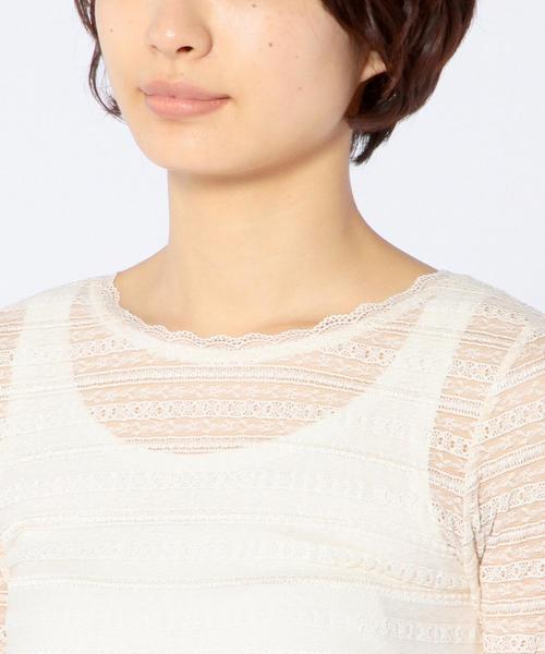 Another Edition（アナザーエディション）の「レース2WAYワンピース/AEFC LACE 2WAY OP◆（ワンピース・レディース・ホワイト/ブラック/ベージュ・フリー）」の15枚目の写真