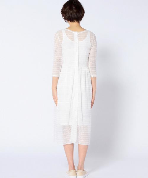 Another Edition（アナザーエディション）の「レース2WAYワンピース/AEFC LACE 2WAY OP◆（ワンピース・レディース・ホワイト/ブラック/ベージュ・フリー）」の6枚目の写真