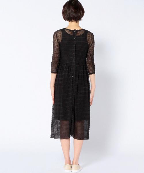 Another Edition（アナザーエディション）の「レース2WAYワンピース/AEFC LACE 2WAY OP◆（ワンピース・レディース・ホワイト/ブラック/ベージュ・フリー）」の7枚目の写真