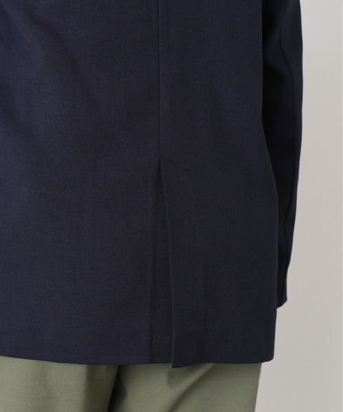 N.(N. Natural Beauty Basic)(エヌエヌナチュラルビューティーベーシック)の「【S Size Line】◆麻調ピークドダブルジャケット(テーラードジャケット・レディース・ネイビー/ブラウン・SMALL/MEDIUM)」の15枚目の写真