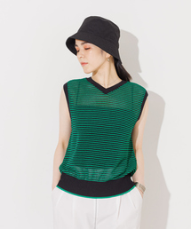 NOMINE | メッシュボーダー2WAYプルオーバー(Tシャツ/カットソー)