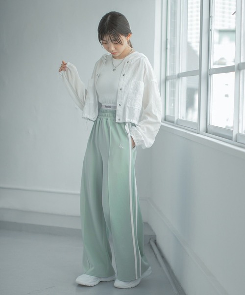 repipi armario（レピピ アルマリオ）の「スパンボイルショートパーカー（シャツ/ブラウス・キッズ・ホワイト/ラベンダー/グレー/ブラック/ライトイエロー/ブルー系その他/ホワイト系その他・SMALL/MEDIUM/LARGE）」の8枚目の写真