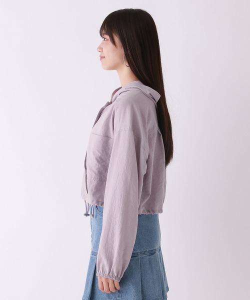 repipi armario（レピピ アルマリオ）の「スパンボイルショートパーカー（シャツ/ブラウス・キッズ・ホワイト/ラベンダー/グレー/ブラック/ライトイエロー/ブルー系その他/ホワイト系その他・SMALL/MEDIUM/LARGE）」の20枚目の写真