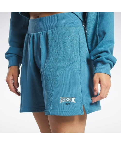 Reebok(リーボック)の「バーシティ ショーツ / VARSITY SHORT(その他パンツ・レディース・ホワイト/ブルー・SMALL/X-LARGE/LARGE/MEDIUM)」の6枚目の写真