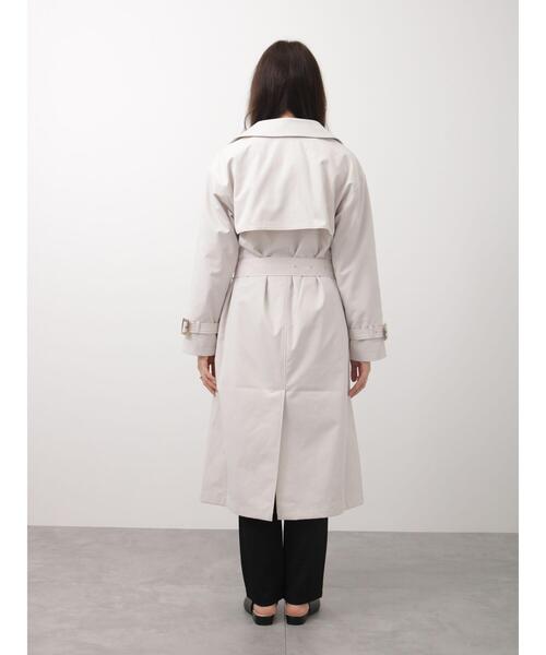 Te chichi TERRASSE(テチチテラス)の「トレンチコート(トレンチコート・レディース・ネイビー/ベージュ/グレー・フリ-)」の10枚目の写真