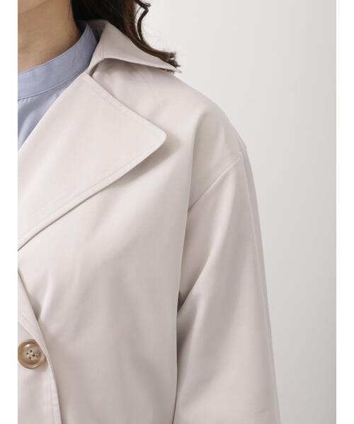 Te chichi TERRASSE(テチチテラス)の「トレンチコート(トレンチコート・レディース・ネイビー/ベージュ/グレー・フリ-)」の12枚目の写真