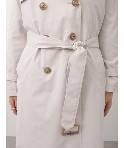 Te chichi TERRASSE(テチチテラス)の「トレンチコート(トレンチコート・レディース・ネイビー/ベージュ/グレー・フリ-)」の13枚目の写真