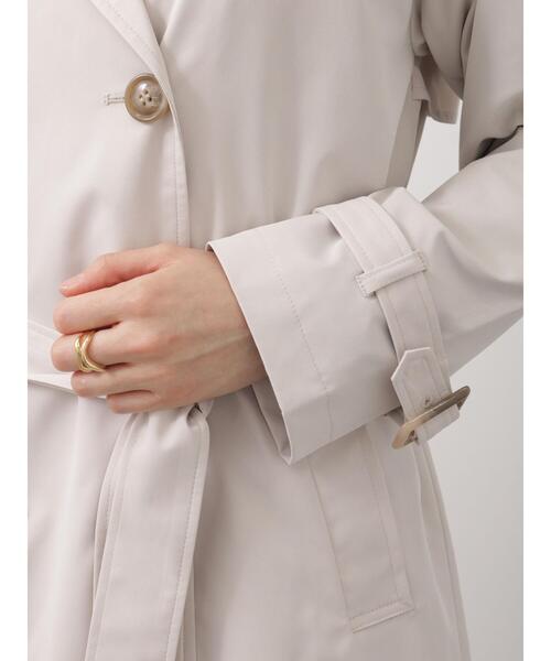 Te chichi TERRASSE(テチチテラス)の「トレンチコート(トレンチコート・レディース・ネイビー/ベージュ/グレー・フリ-)」の14枚目の写真