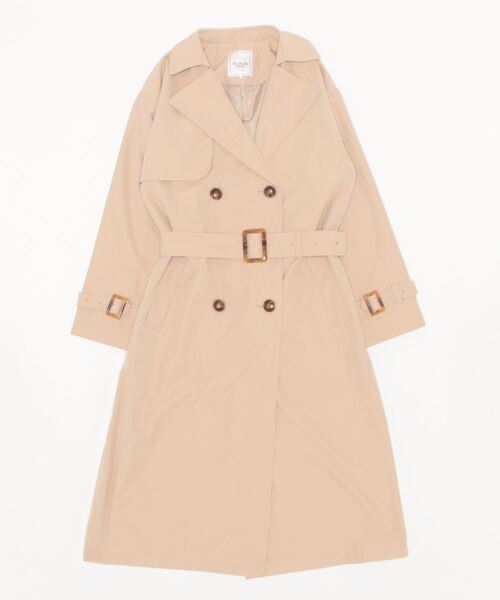 Te chichi TERRASSE(テチチテラス)の「トレンチコート(トレンチコート・レディース・ネイビー/ベージュ/グレー・フリ-)」の7枚目の写真