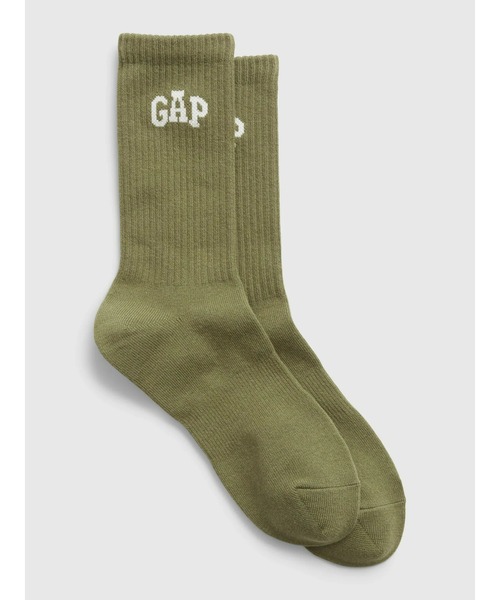 GAP(ギャップ)の「Gapロゴ クオーター クルーソックス(ソックス/靴下・メンズ・ブルー/パープル/ピンク/ブラック/アイボリー/カーキ/イエロー/ワイン/ブラウン系その他・M/L/S/M)」の5枚目の写真