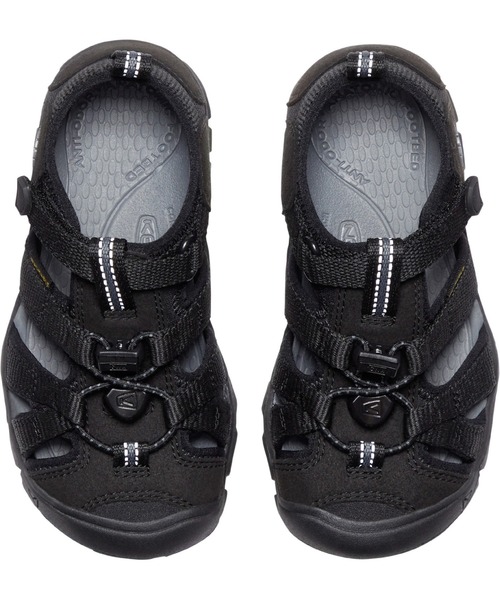 KEEN（キーン）の「SEACAMP II CNX / シーキャンプ ツー シーエヌエックス / キッズ サンダル（サンダル・キッズ・ブラック・18.5cm/18cm/19.5cm/16cm/17cm/15cm）」の7枚目の写真