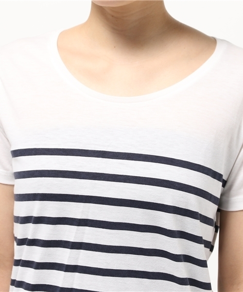 OUTLET(アウトレット)の「【Ciaopanic】ボーダープリントTee(Tシャツ/カットソー・レディース・ブルー/ネイビー/レッド・FREE)」の6枚目の写真