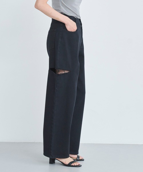 attiree(アティレー)の「【XS~Lサイズ展開】サイドカットパンツ(デニムパンツ・レディース・ブルー/ブラック/ホワイト/ブルー系その他/ライトブルー・LARGE/MEDIUM/SMALL/X-SMALL)」の18枚目の写真